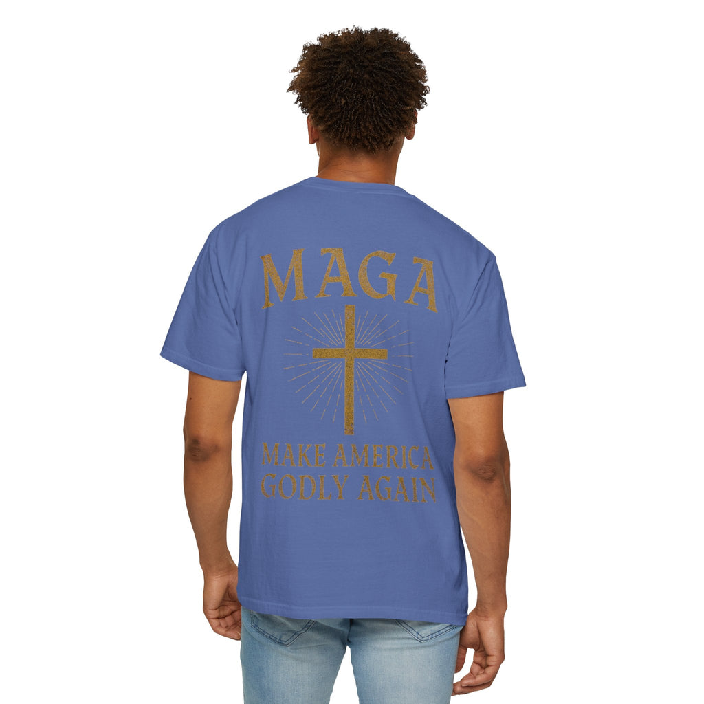 Make America Godly Again T-Shirt – MAGA Christian Patriotic Tee for Bold Faith & Freedom Printify