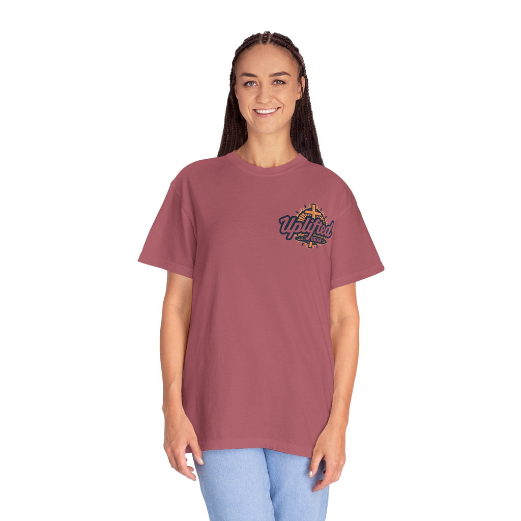 Jesus Took the Wheel I'm Just Riding T-shirt – Funny Christian Convertible Car T-shirt for Surrendered Faith & Humor Printify