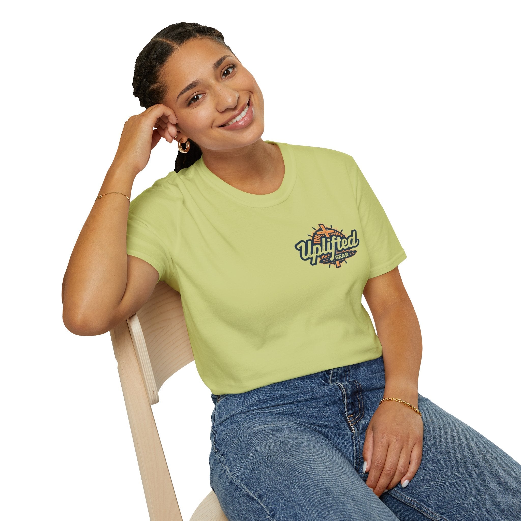 Trust in The Lord Proverbs 3:5-6 Biblical Design Unisex Softstyle T-Shirt Printify