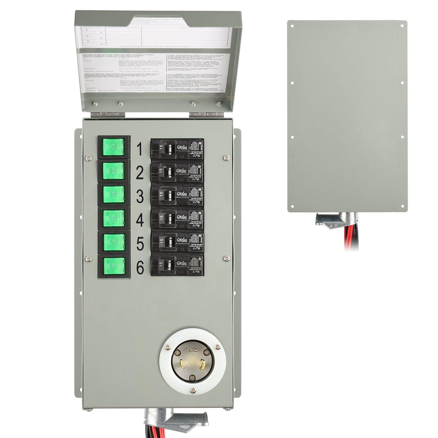 Refurbished - Nature's Generator 120V 30A 6-Circuit Manual Transfer Switch Nature's Generator