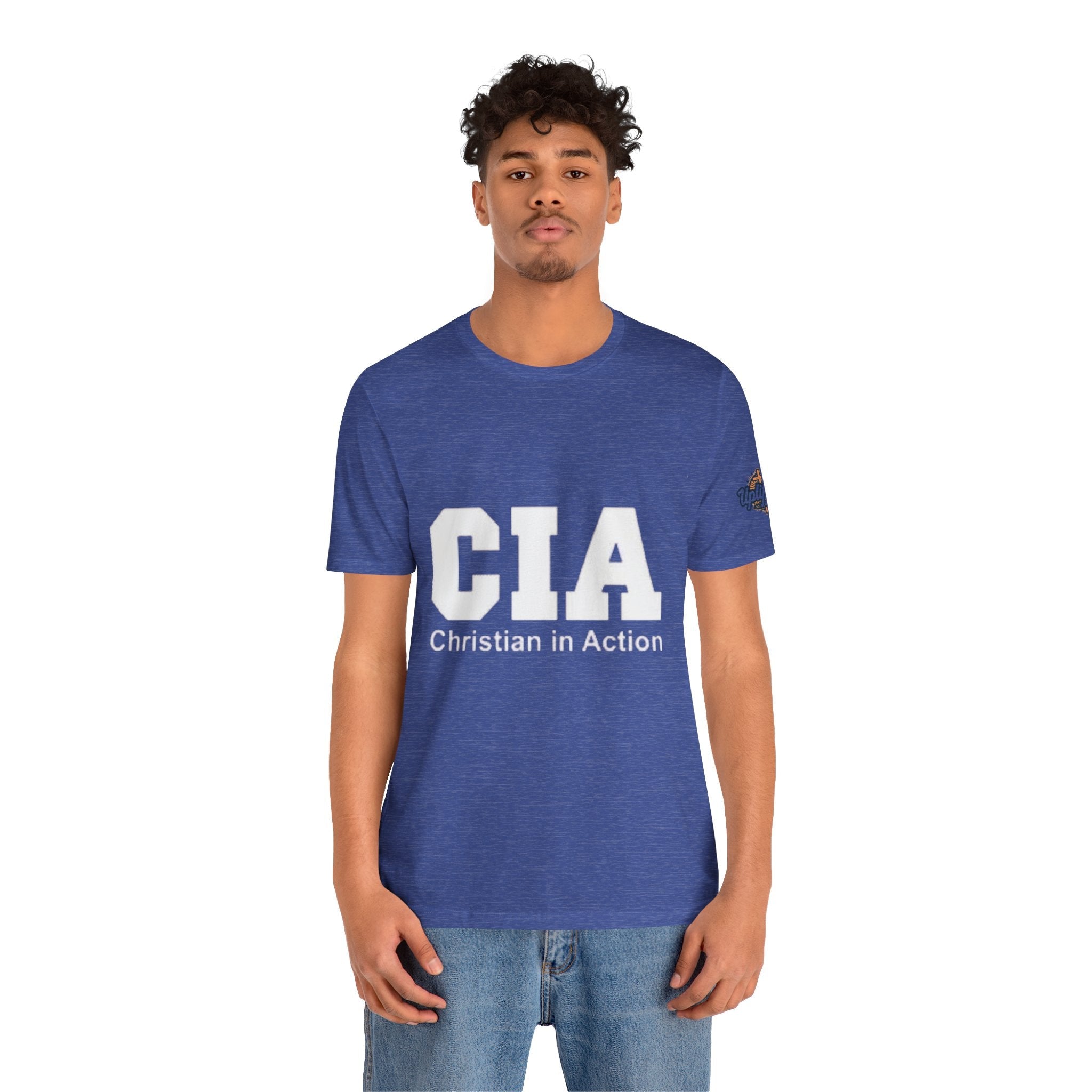 CIA Christian in Action T-shirt - Funny Faith Parody T-shirt - Mission Ready Apparel Printify