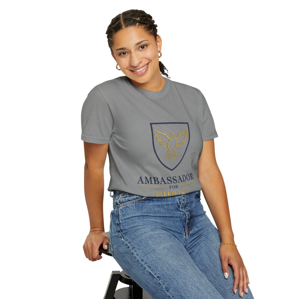 Ambassador for Christ T-Shirt – Established 33 AD Christian Tee for Bold Faith Printify