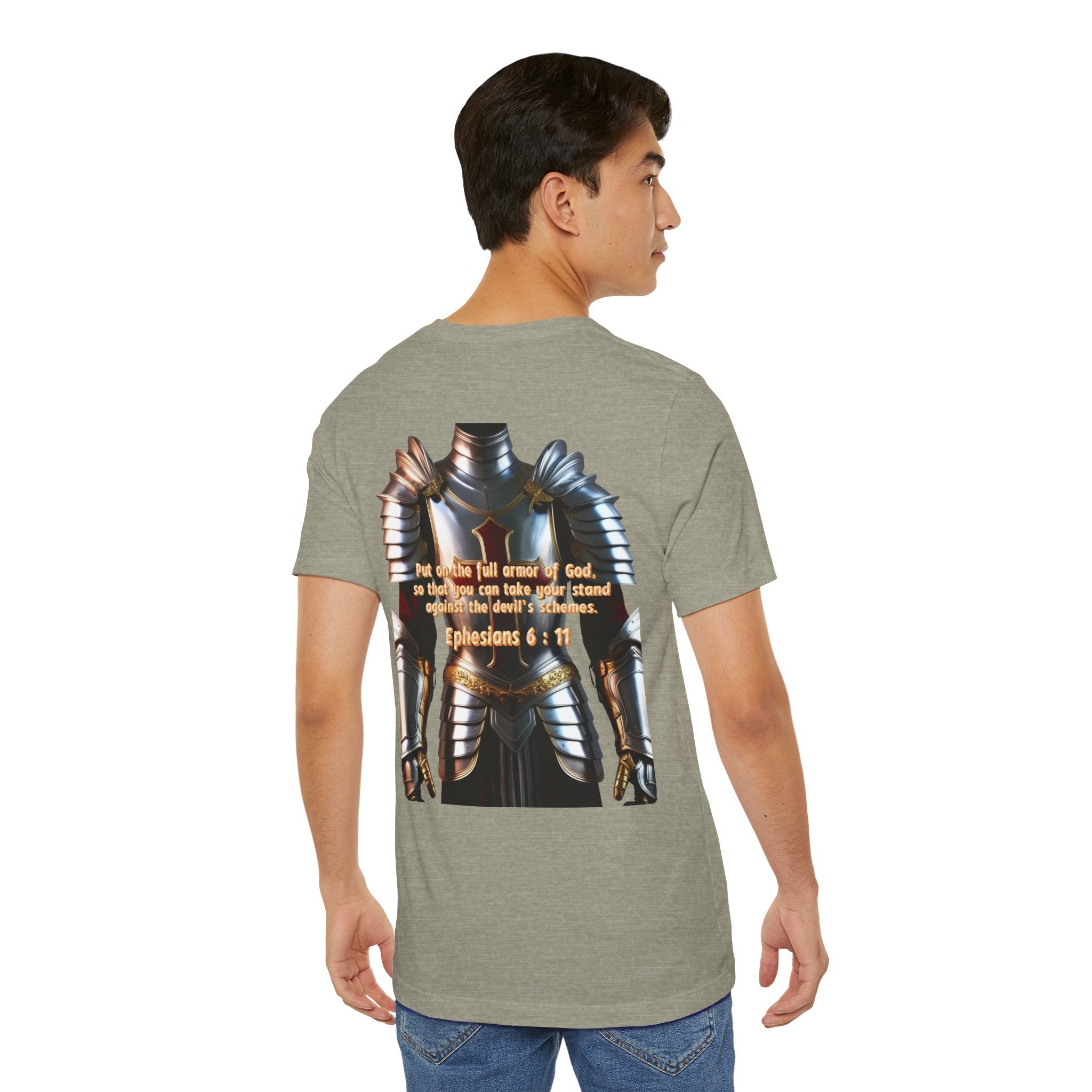 Religious Graphic Armor Of God Design - Unisex Jersey Short Sleeve Tee Printify