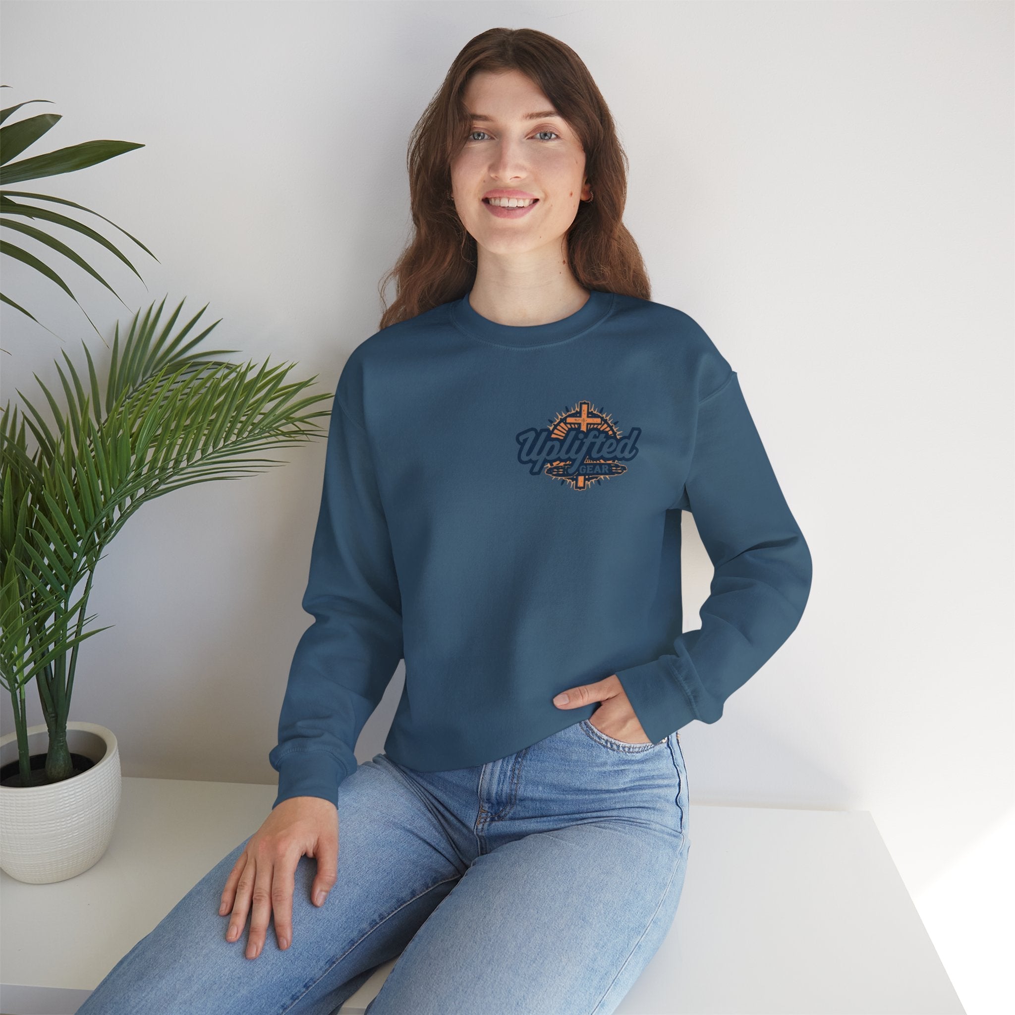 Bible Verse Unisex Heavy Blend™ Crewneck Sweatshirt -  Jeremiah 29 : 11 Printify