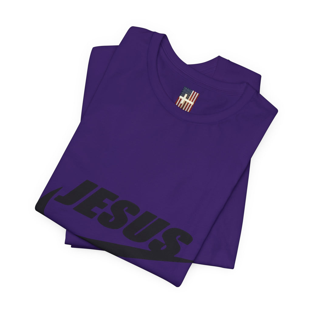Jesus Did It T-shirt - Funny Christian Parody T-shirt - Faith & Victory Apparel