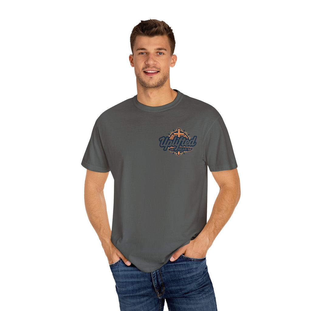 ⚡ Jesus Wasn’t Safe – Neither Am I | Bold Christian T-Shirt | Storm-Walking Faith Tee | Minimalist Black & White Design | Uplifted Gear Printify