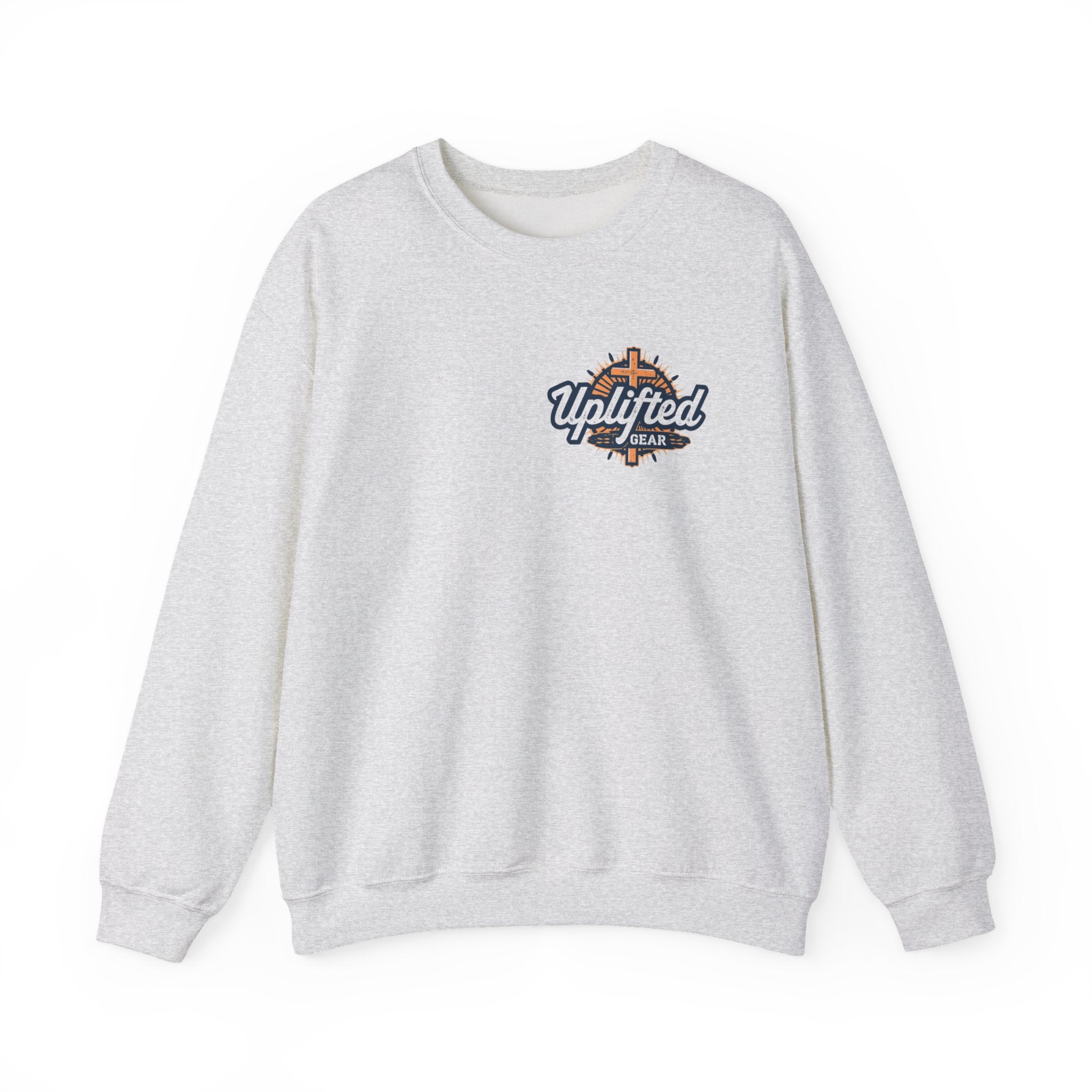 Strong and Courageous Sweatshirt – Joshua 1:9 Canine Pawprint Desert Christian Sweatshirt for Dog Lovers Printify