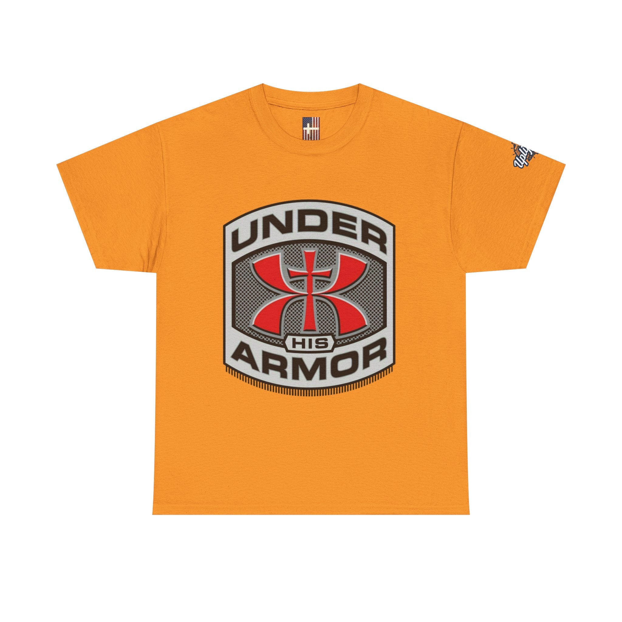 Under HIS Armor Christian T-Shirt — Faith-Inspired Under Armour Style Printify