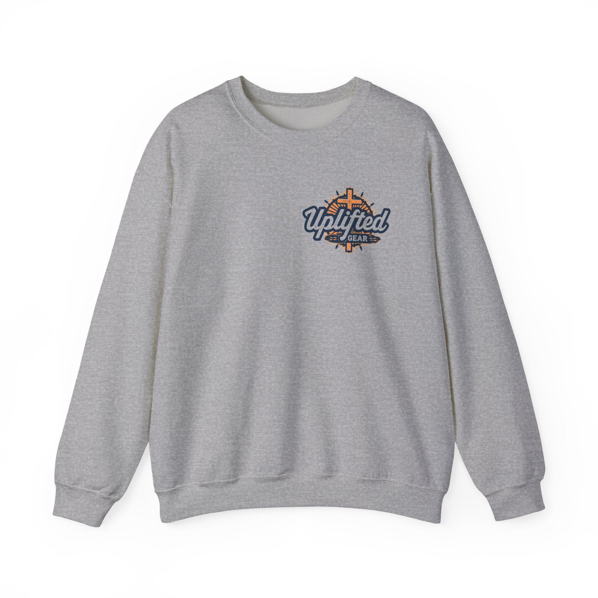 Abide Sweatshirt – Vine Wrapped John 15:5 Christian Sweatshirt for Cozy Devotion Printify