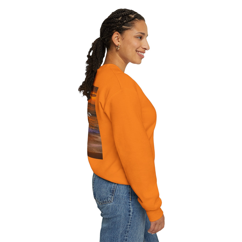 Bible Verse Unisex Heavy Blend™ Crewneck Sweatshirt - Isaiah 41 : 10 Printify