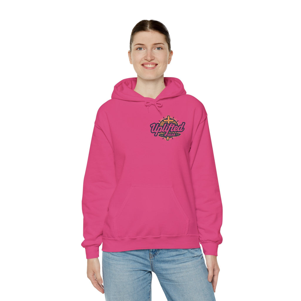 Bible Verse Unisex Heavy Blend™ Hooded Sweatshirt - Isaiah 41 : 10 Printify