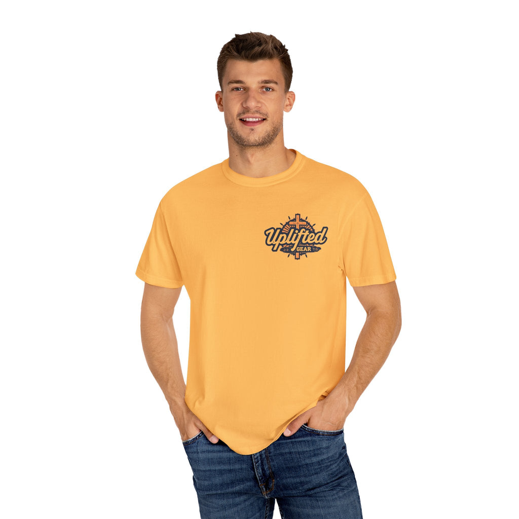Religious Graphic Armor Of God Design - Unisex Garment-Dyed T-shirt Printify