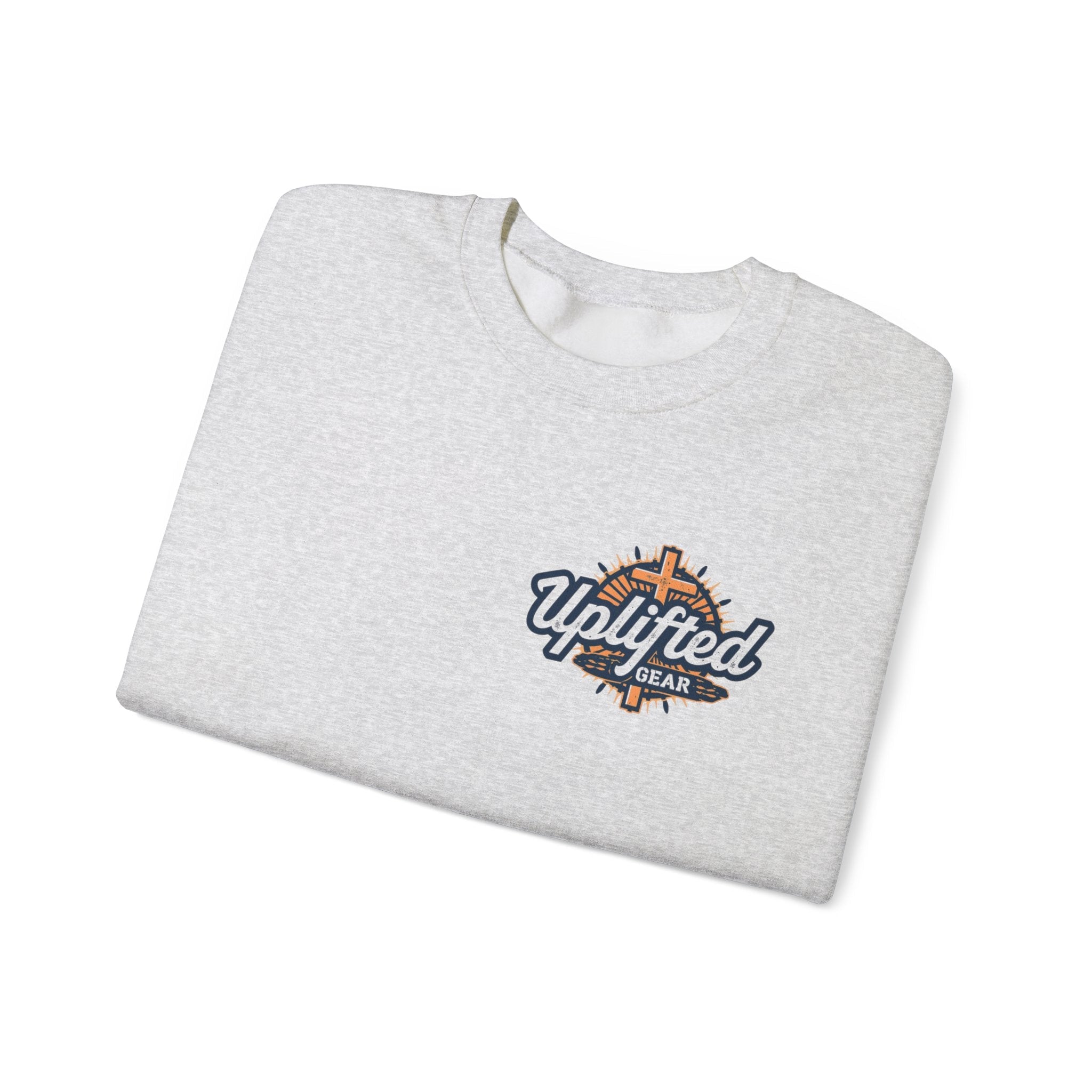 I Can’t, But I Know a Guy Sweatshirt – Jesus Cross Christian Sweatshirt for Cozy Faith Printify