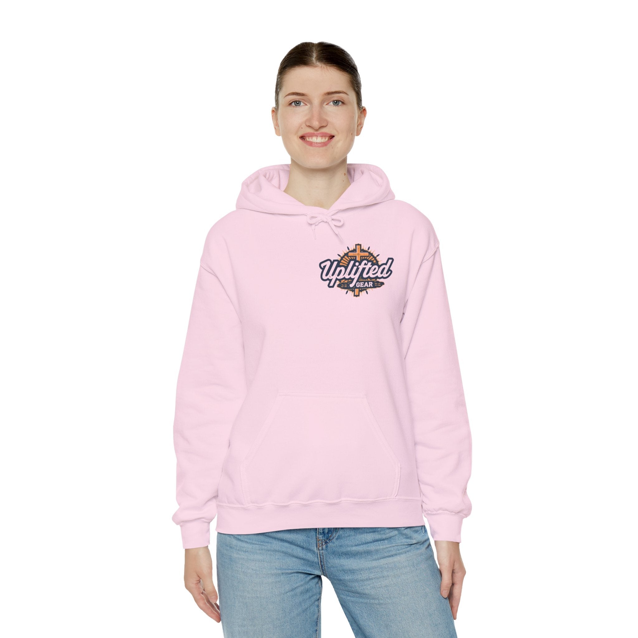 There Are Only 2 Genders Hoodie – Adam & Eve Cross Christian Hoodie for Bold Truth Printify