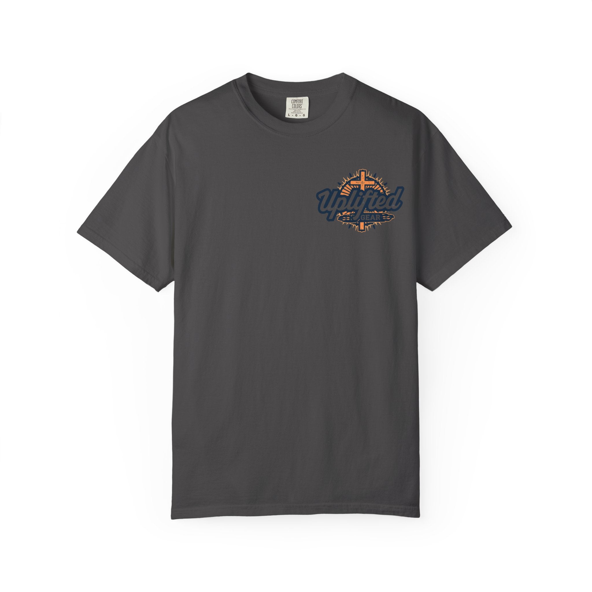 Unashamed T-shirt – Romans 1:16 Crucifixion Christian t-shirt for Bold Unwavering Faith Printify