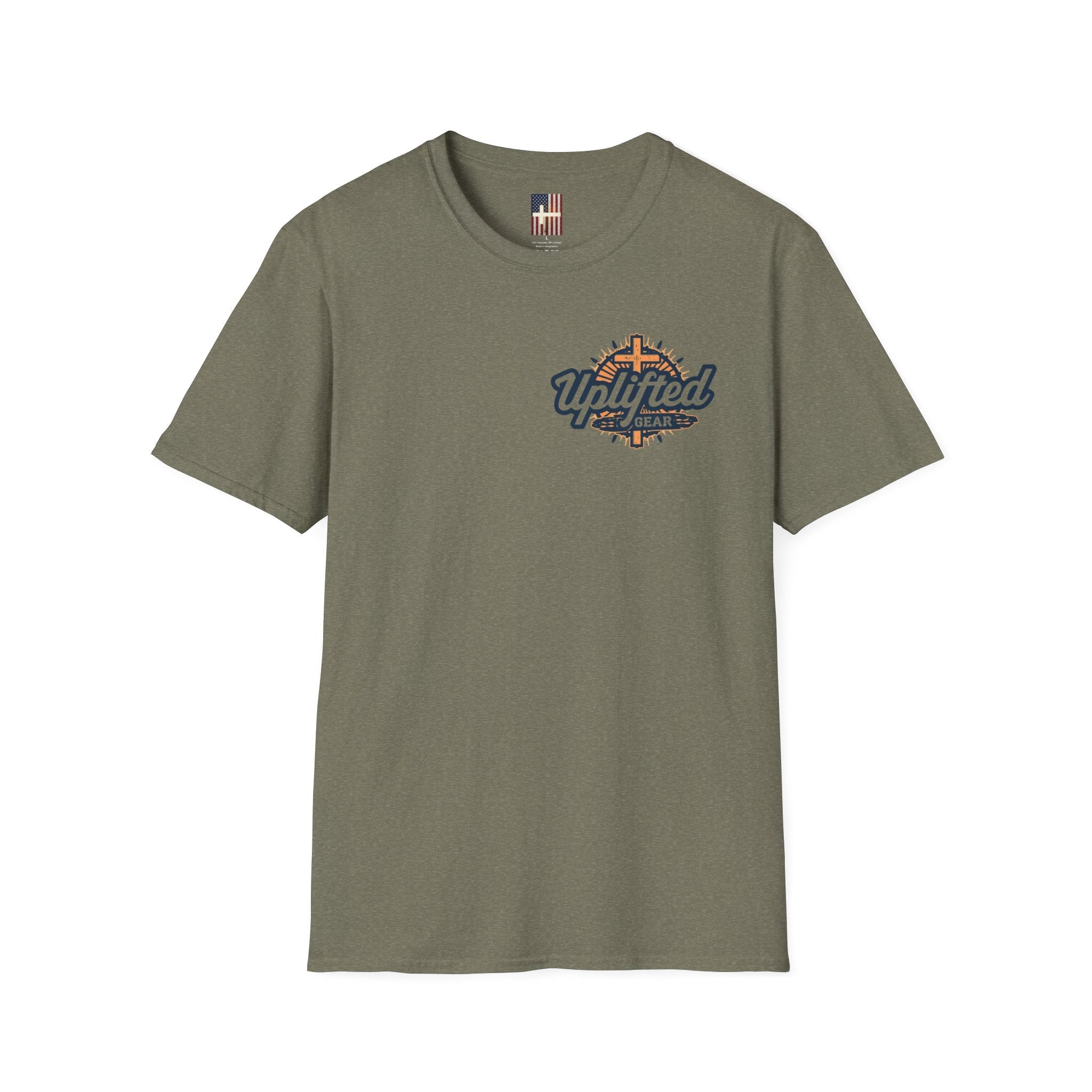 The Greatest Gift T-shirt – Cross Bow Present Christian T-shirt for Christmas Salvation & Eternal Faith Printify