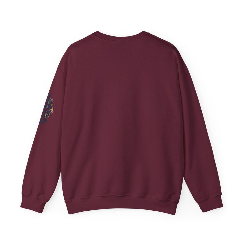 Jesus Saves Sweatshirt – 3 Nails Crucifix Cross Christian Sweatshirt for Redemption Faith & Bold Salvation Printify