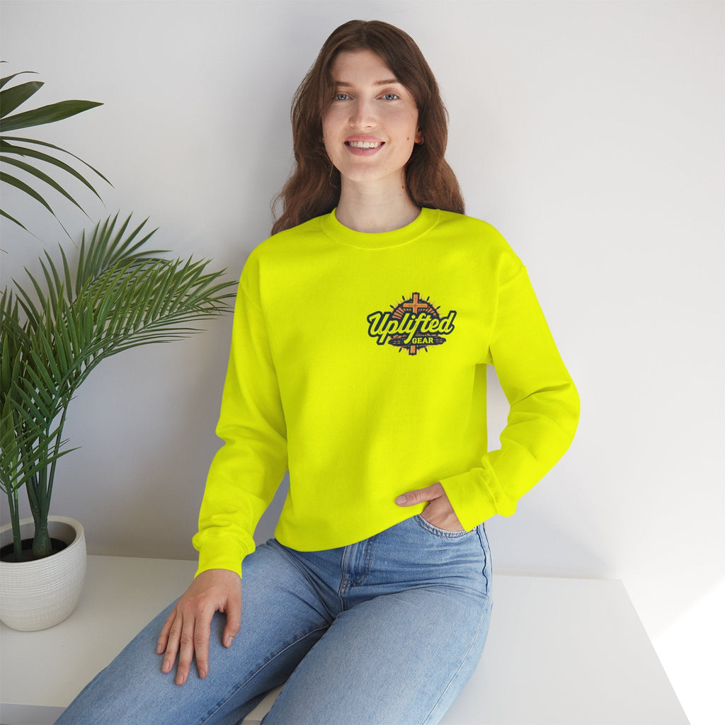 God Created Adam and Eve Sweatshirt – Biblical Truth Christian Sweatshirt for Unshakable Faith Printify