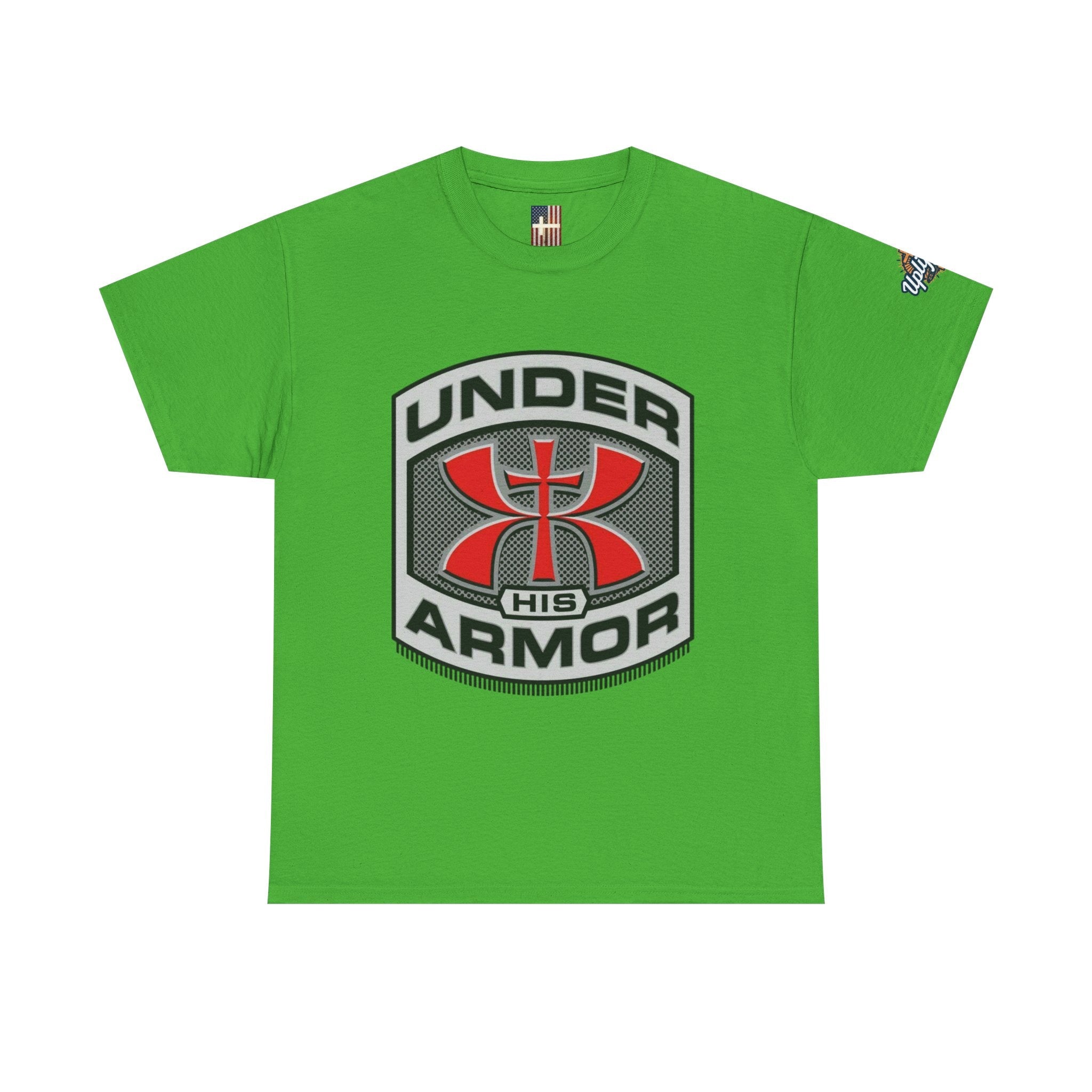 Under HIS Armor Christian T-Shirt — Faith-Inspired Under Armour Style Printify