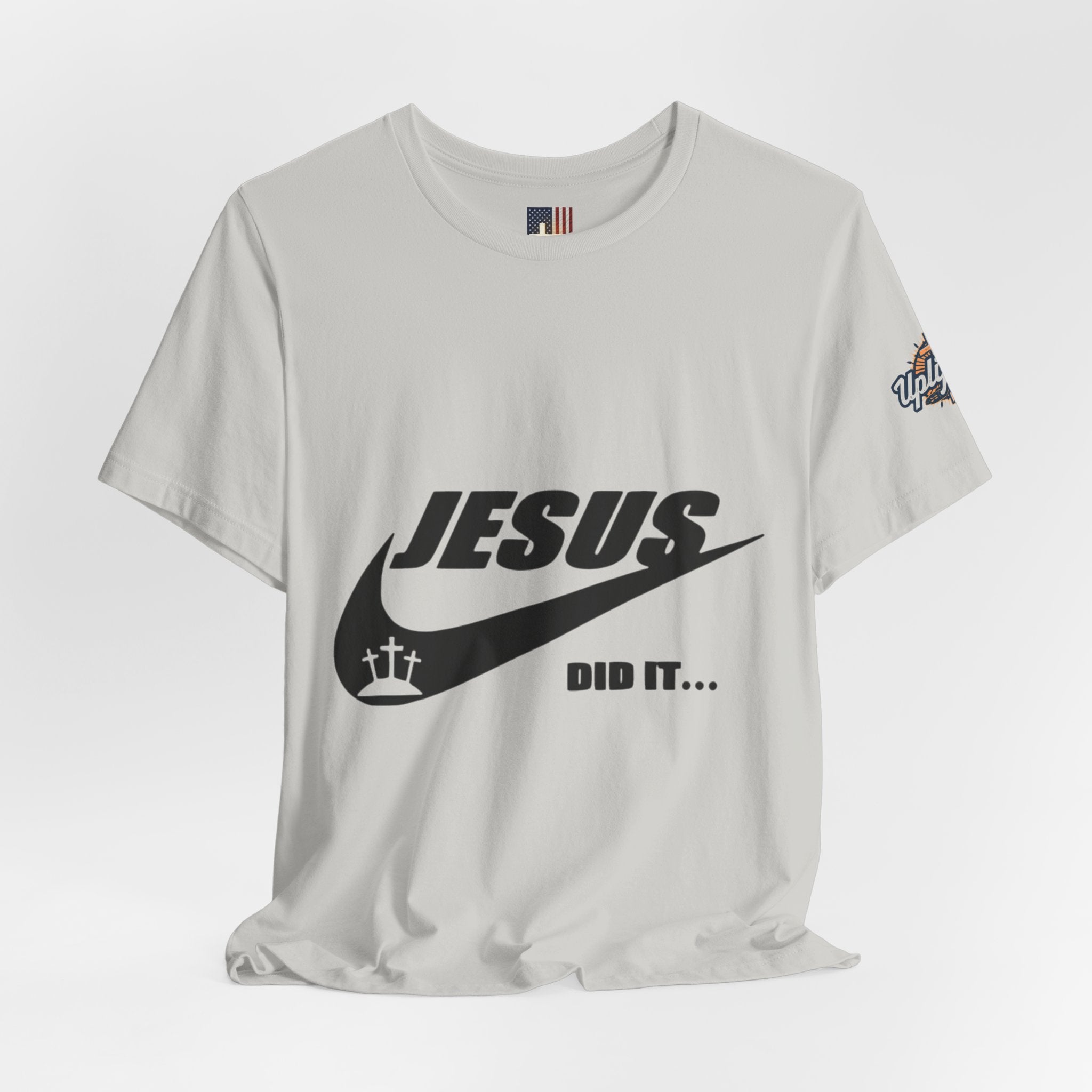 Jesus Did It T-shirt - Funny Christian Parody T-shirt - Faith & Victory Apparel