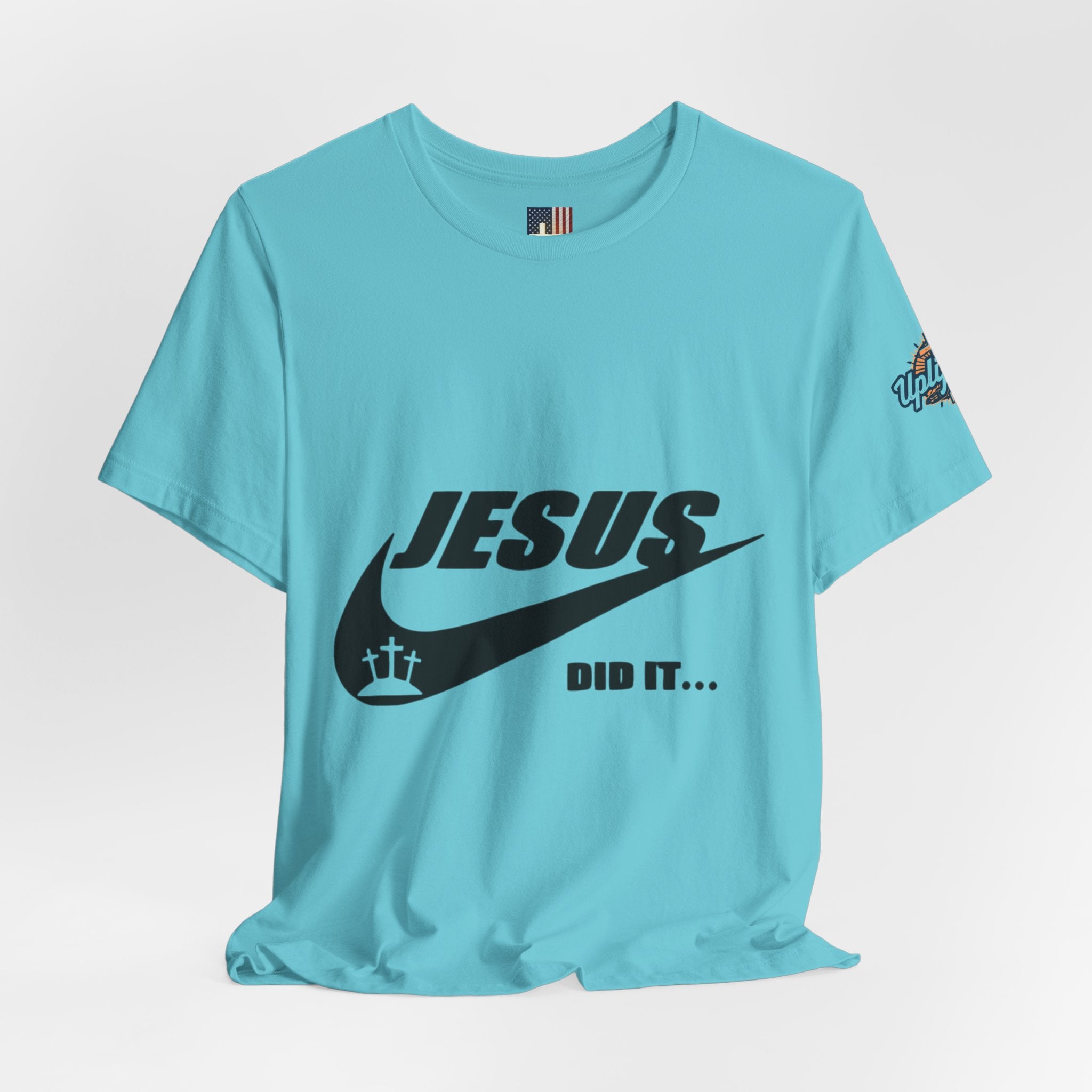 Jesus Did It T-shirt - Funny Christian Parody T-shirt - Faith & Victory Apparel