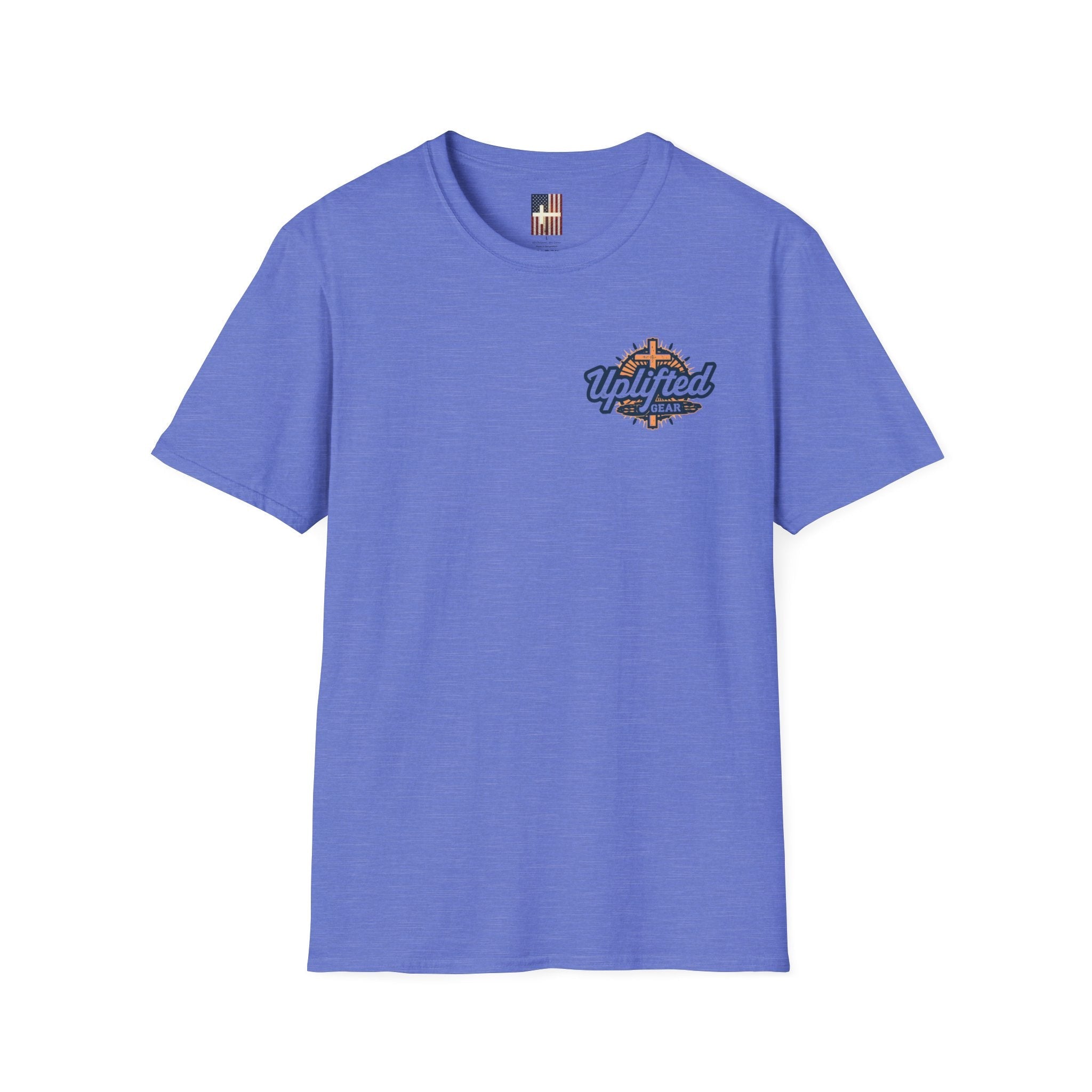 Jesus Is King T-shirt | Modern Typographic Cross Christian T-shirt Printify