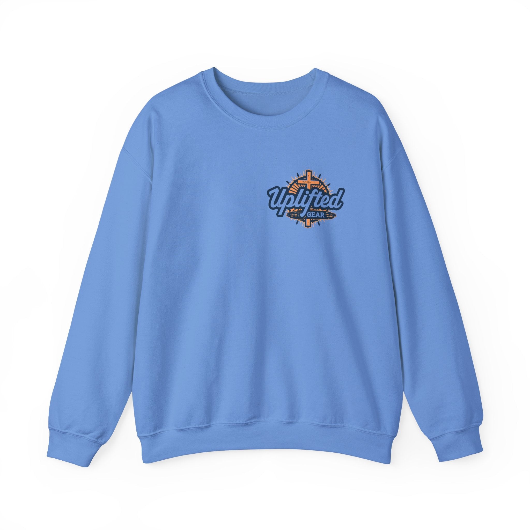 Uplifted Gear Christian Logo Sweatshirt Printify
