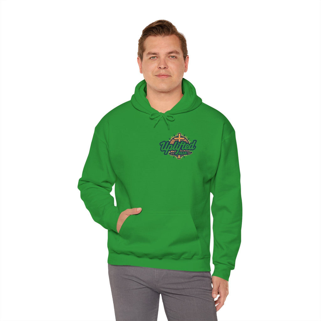 God Created Adam and Eve Hoodie – Biblical Truth Christian Hoodie for Unshakable Faith Printify