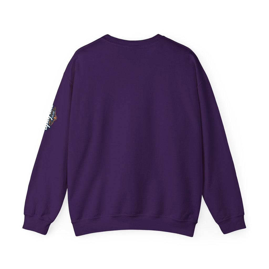 Jesus Is My Superhero Crewneck Sweatshirt Printify
