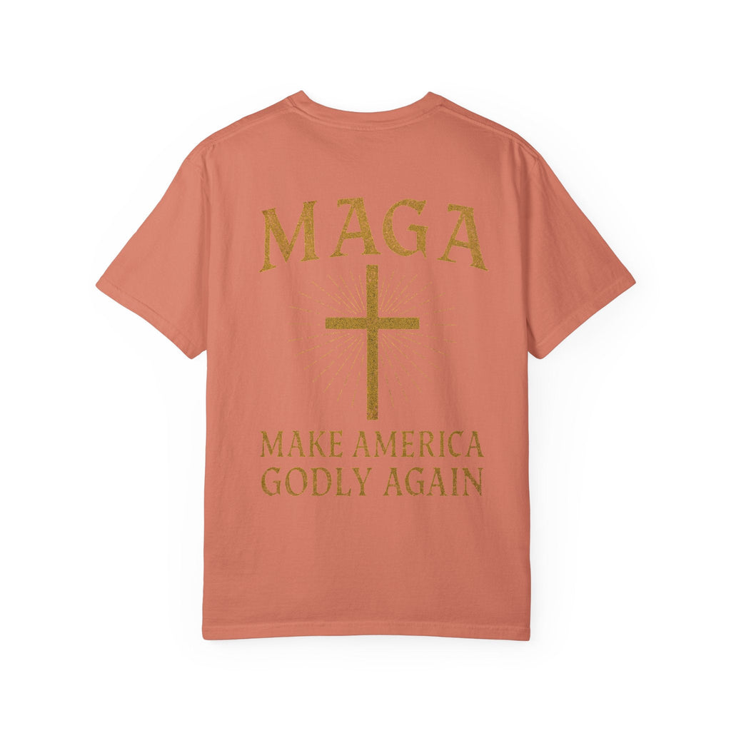 Make America Godly Again T-Shirt – MAGA Christian Patriotic Tee for Bold Faith & Freedom Printify