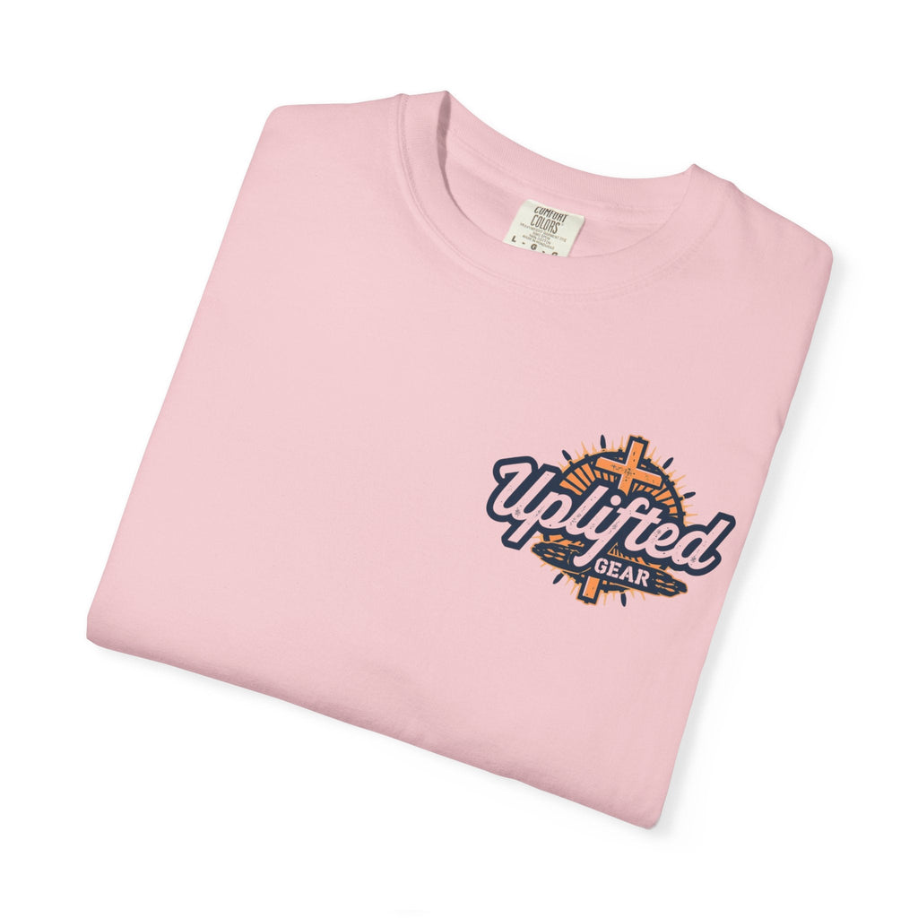 Jesus Ichthys T-shirt – Christian Fish Symbol with Cross & Jesus Inscription T-shirt for Eternal Faith & Streetwear Printify