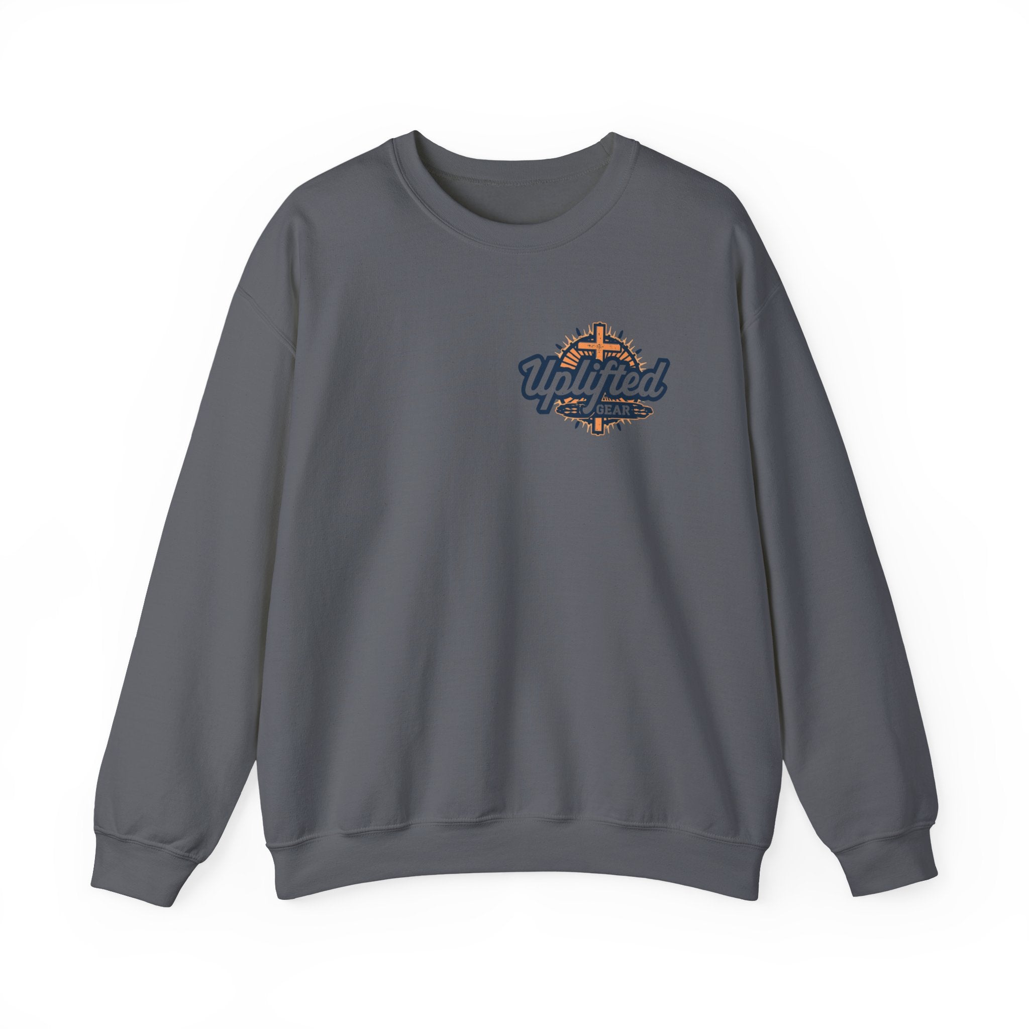 Bible Verse Heavy Blend™ Crewneck Sweatshirt Unisex  - Philippians 4 : 13 Printify