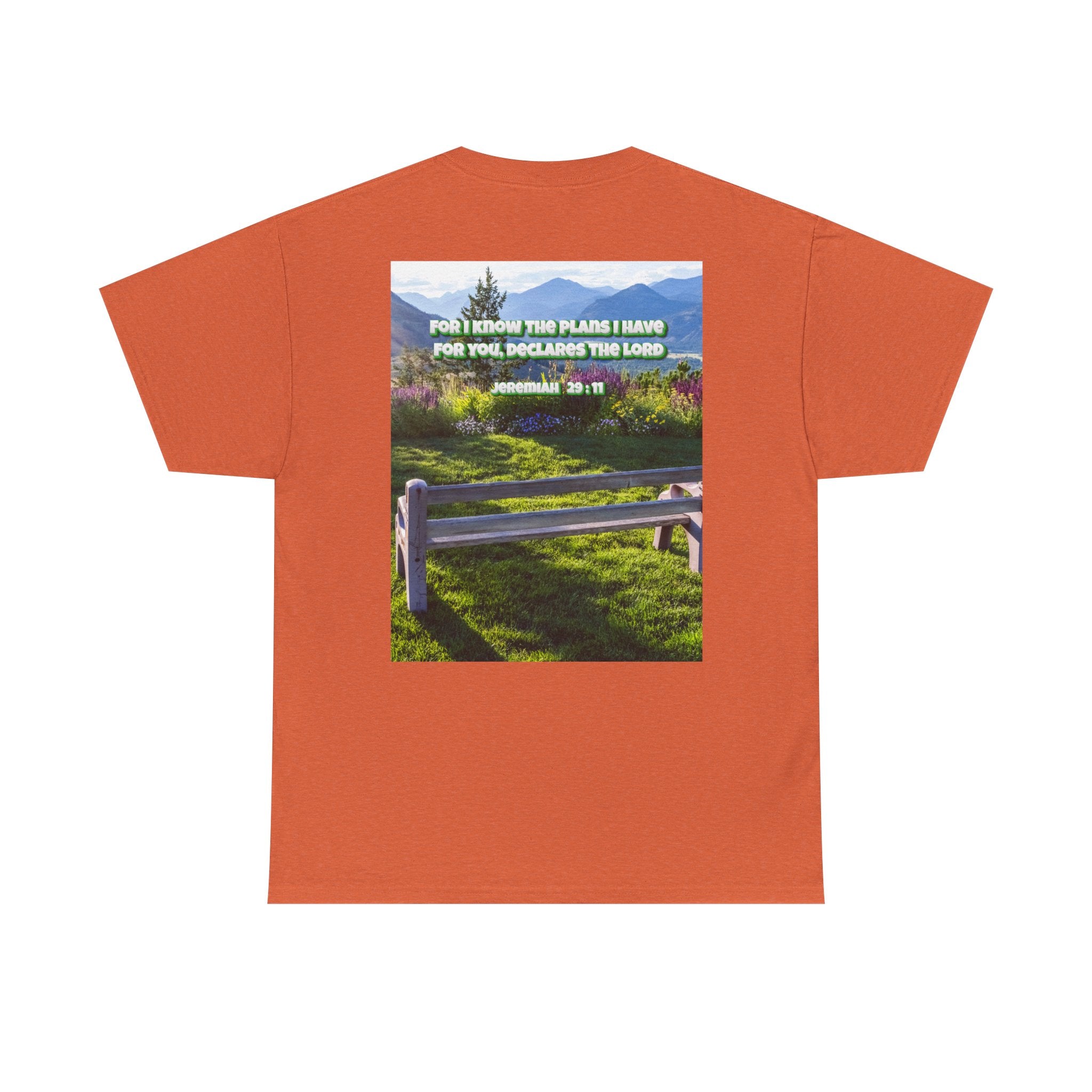 Bible Verse Unisex Tee -  Jeremiah 29 : 11 Printify