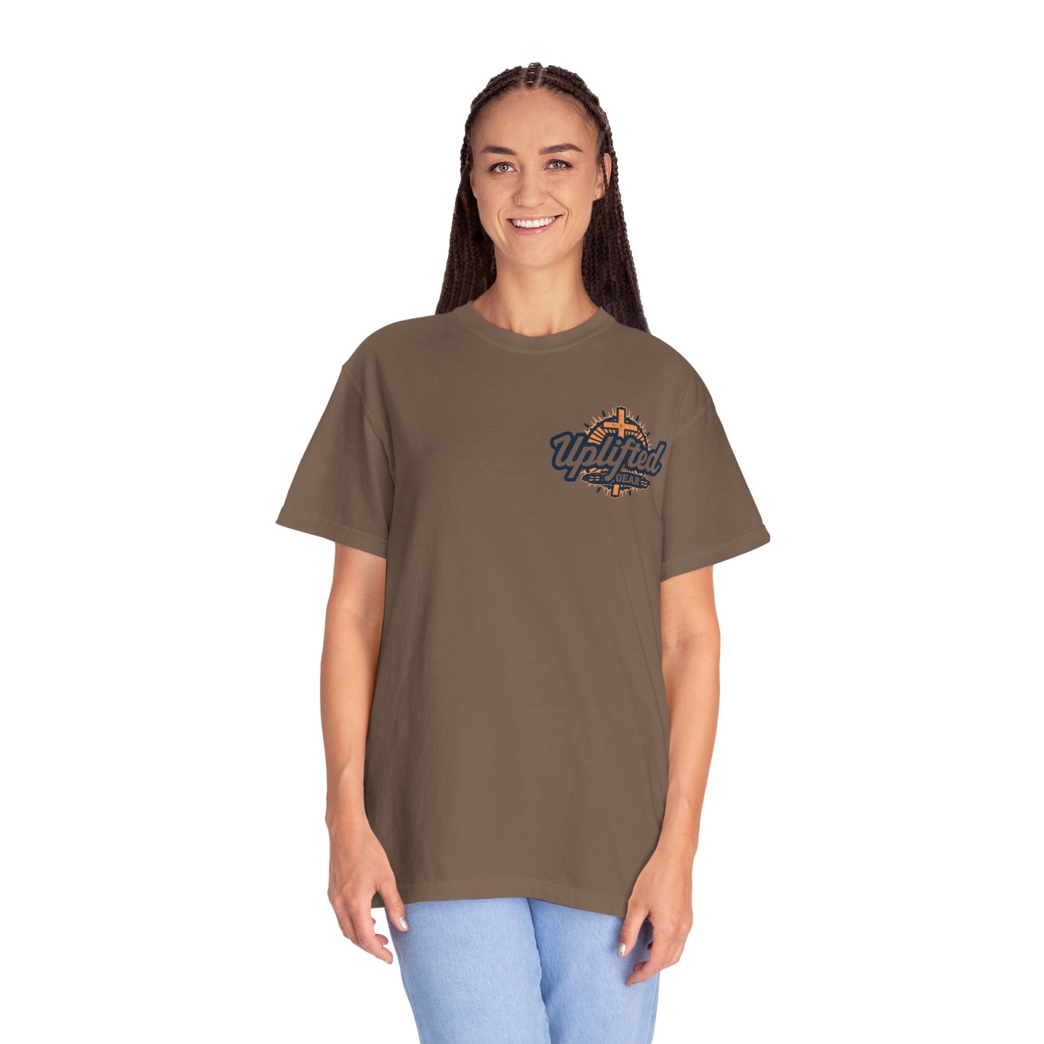 Unashamed T-shirt – Ichthys Jesus Fish & Cross Christian Sweatshirt for Romans 1:16 Bold Faith Printify