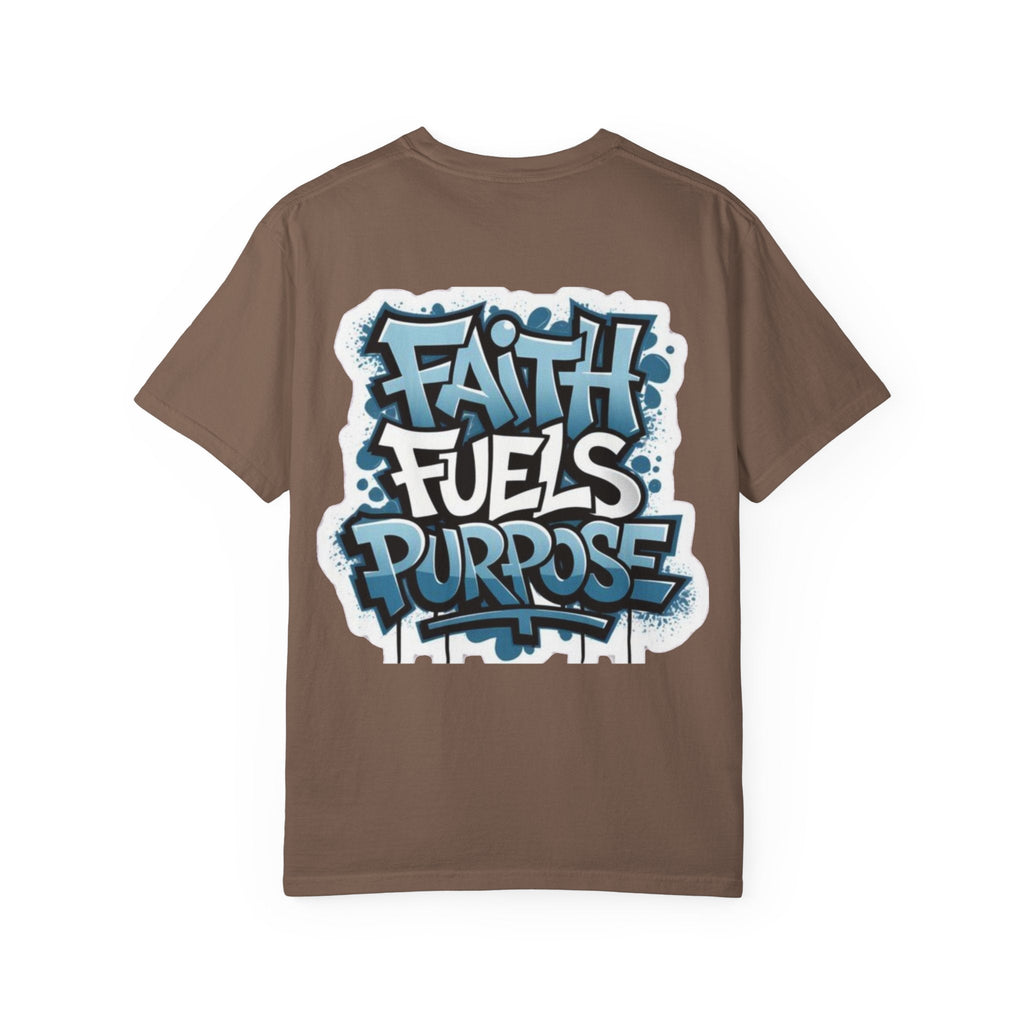 Faith Fuels Purpose T-shirt – Inspirational Christian T-shirt for Divine Drive & Unstoppable Belief Printify