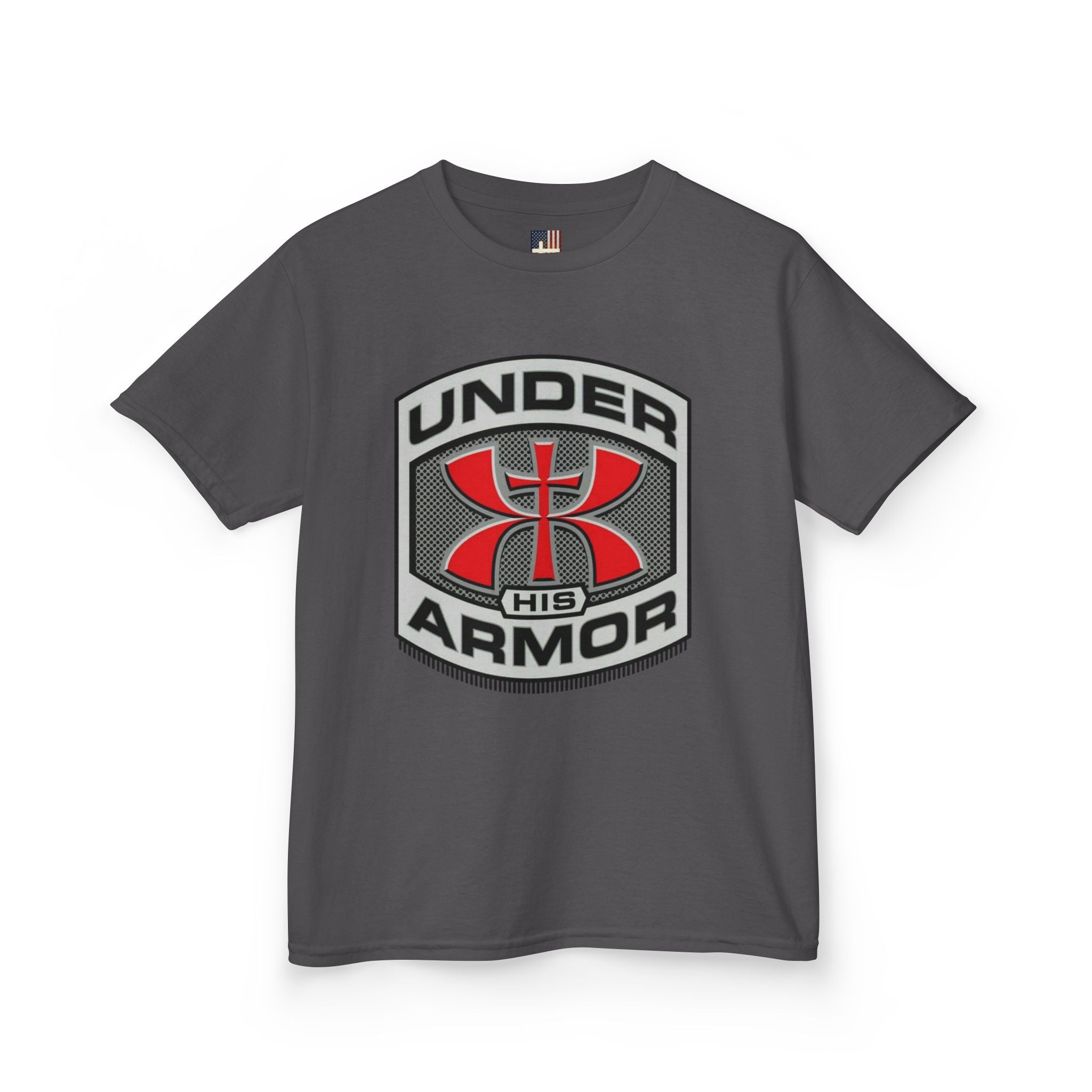 Under HIS Armor Christian T-Shirt — Faith-Inspired Under Armour Style Printify