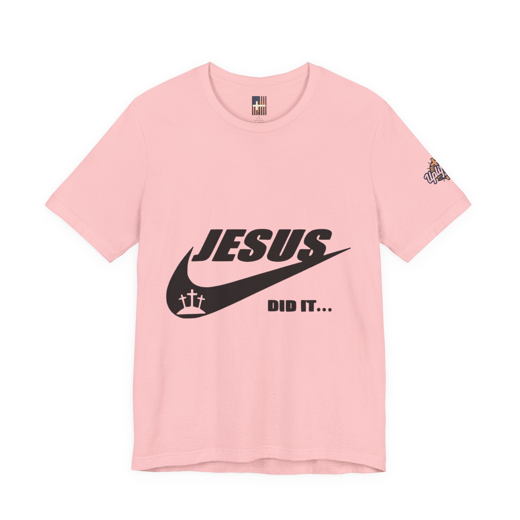Jesus Did It T-shirt - Funny Christian Parody T-shirt - Faith & Victory Apparel