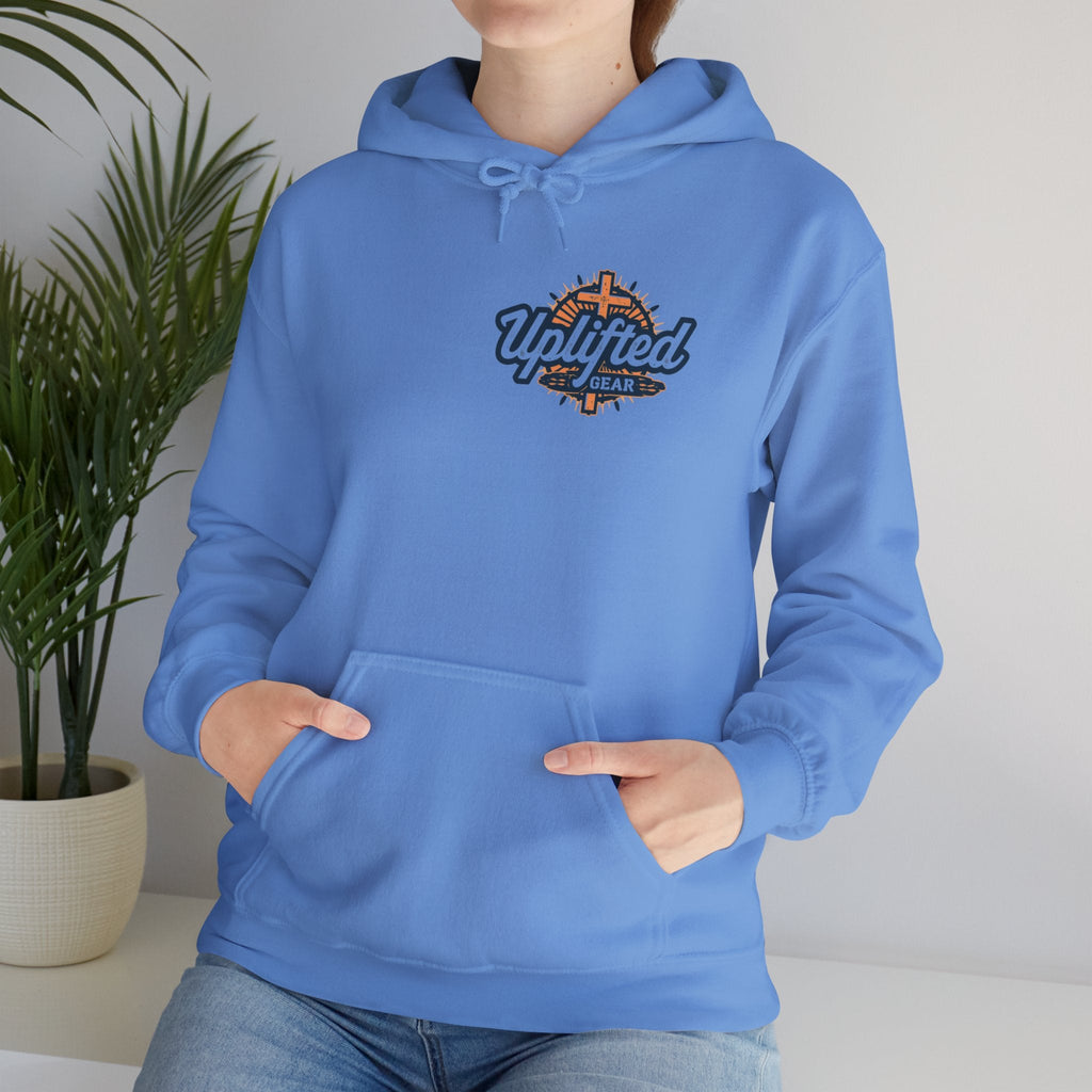Bible Verse Unisex Heavy Blend™ Hooded Sweatshirt - Isaiah 41 : 10 Printify