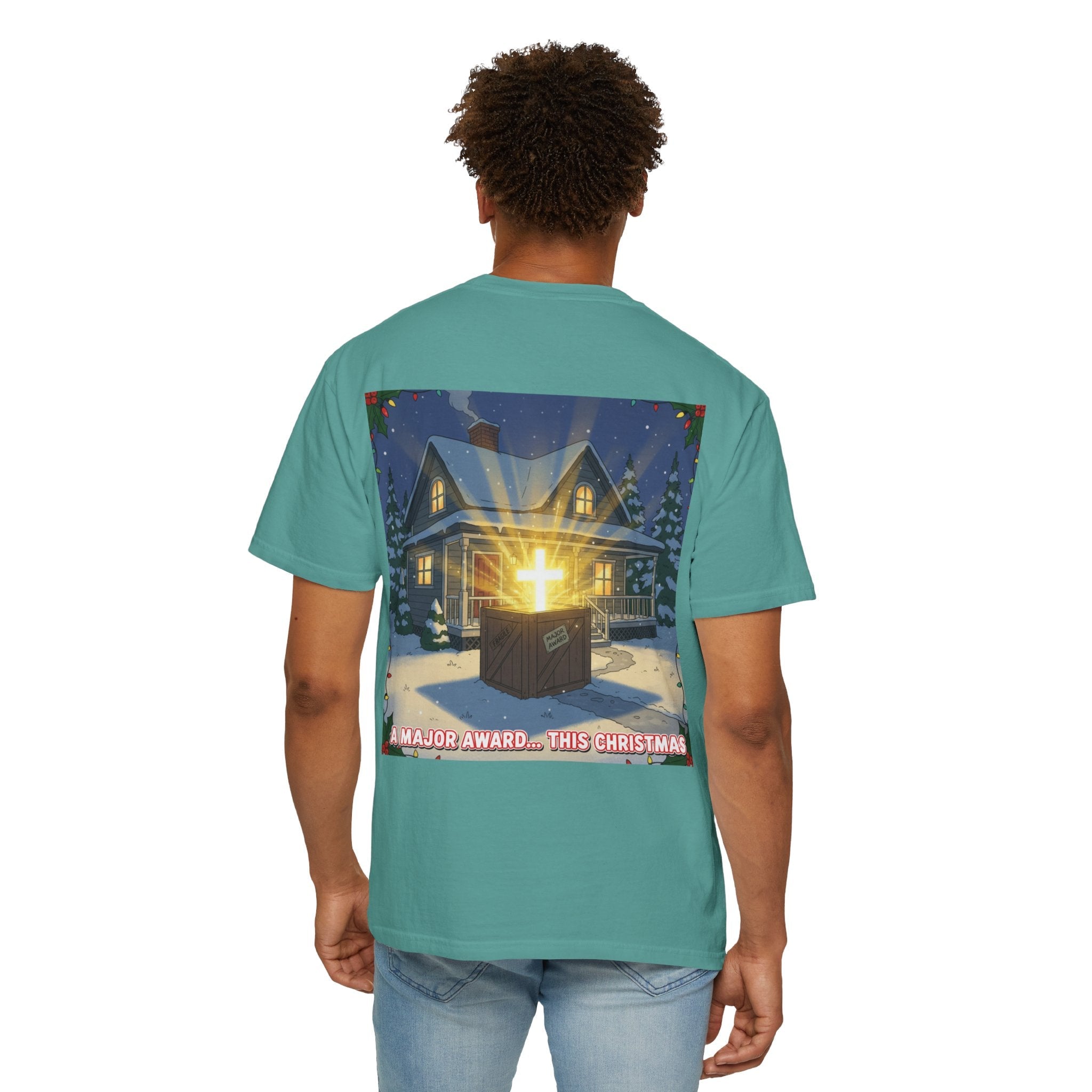 Christmas Church Tee — "A Major Award... This Christmas" Graphic T-Shirt Printify