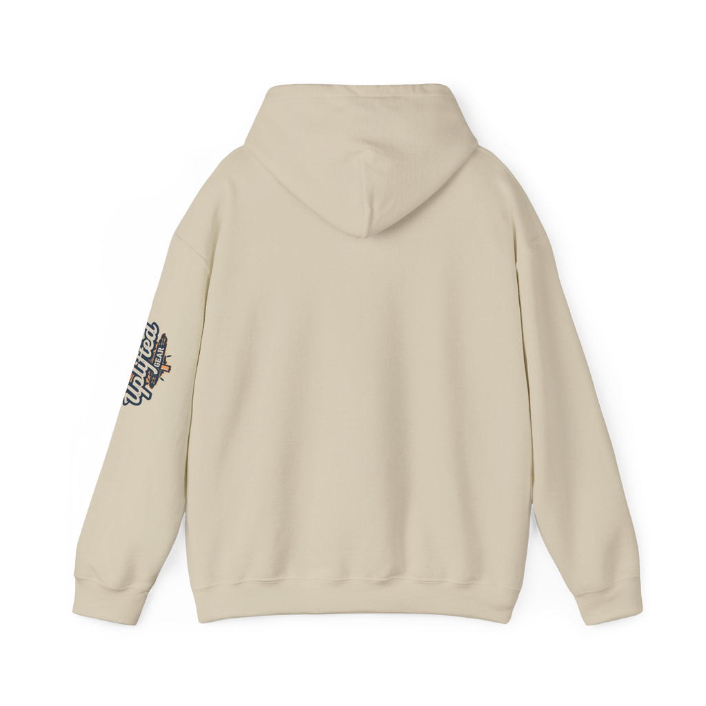 Faith Over Fear Hoodie – Graffiti Wall Christian Sweatshirt for Bold 2 Corinthians 5:7 Streetwear & Unshakable Faith Printify