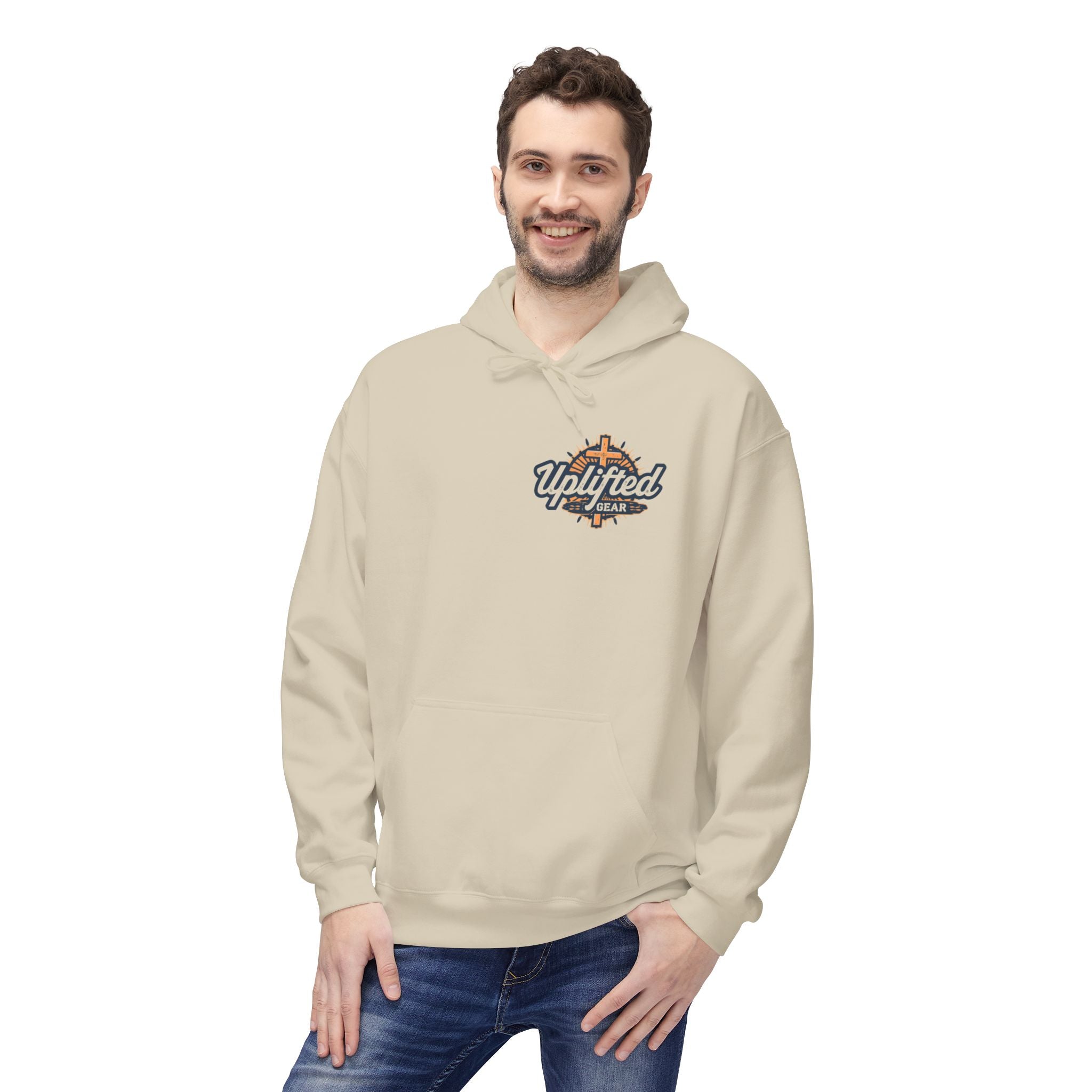 Hoodie - Philippians 4 : 13 Bible Verse Religious Design Printify