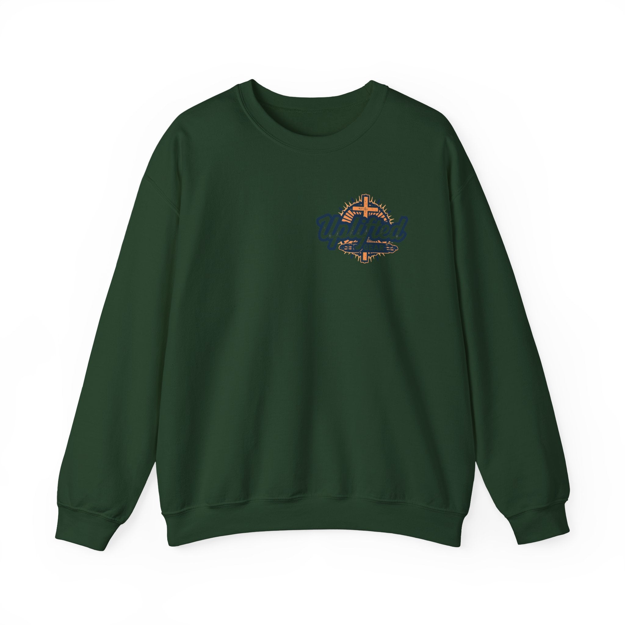 Bible Verse Unisex Heavy Blend™ Crewneck Sweatshirt - Isaiah 41 : 10 Printify