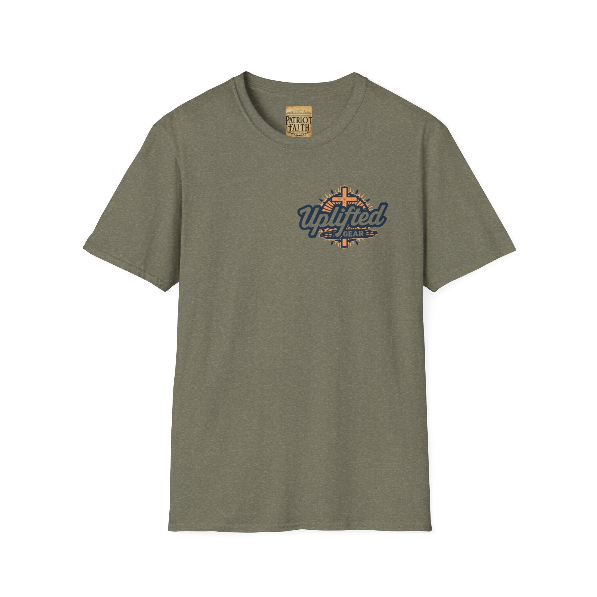 Religious Graphic Tee with Armor Of God Design - Unisex Softstyle T-Shirt Printify