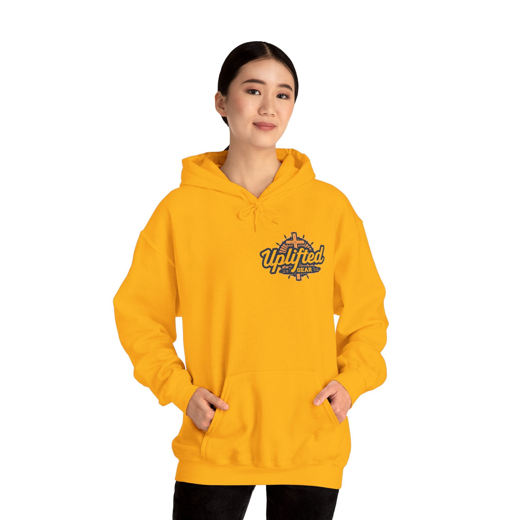 Bible Verse Unisex Heavy Blend™ Hooded Sweatshirt - Philippians 4 : 13 Printify