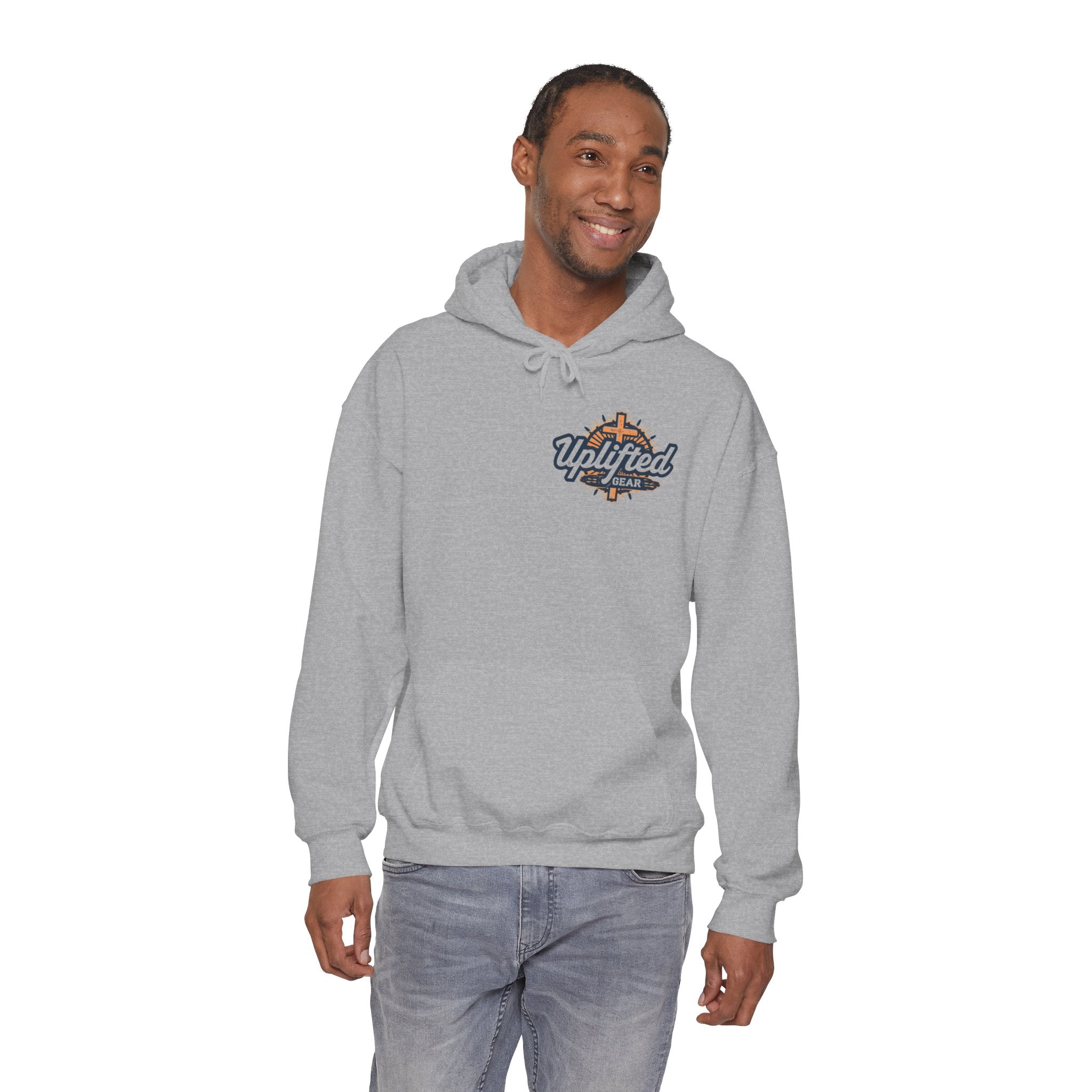 AMEN Acronym Hoodie – Agree with God Move with God End with God Never Doubt God Christian Sweatshirt for Unwavering Faith Printify
