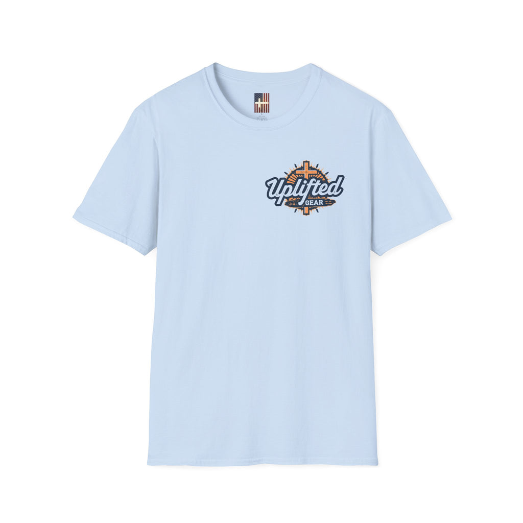 Ichthus Jesus Fish T-shirt - Jesus Word Art - Christian Faith Symbol T-shirt