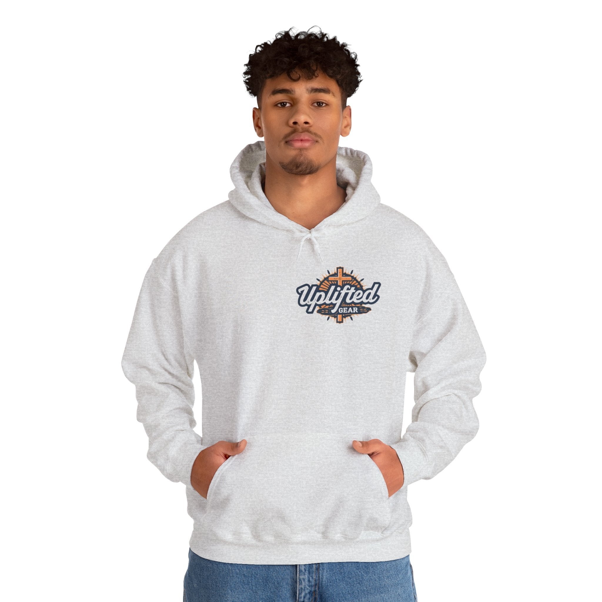 Theologian in Training Hoodie – Open Bible & Cross Christian Hoodie for Faithful Growth Printify