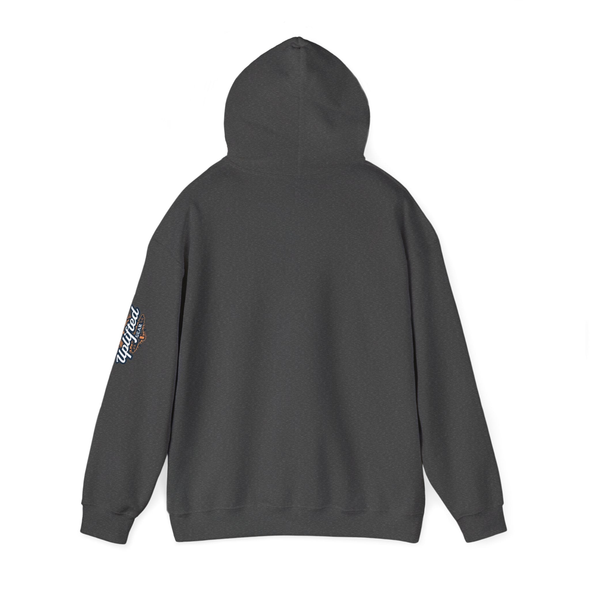 Under Armor Logo Hoodie — Black Athletic Pullover Printify