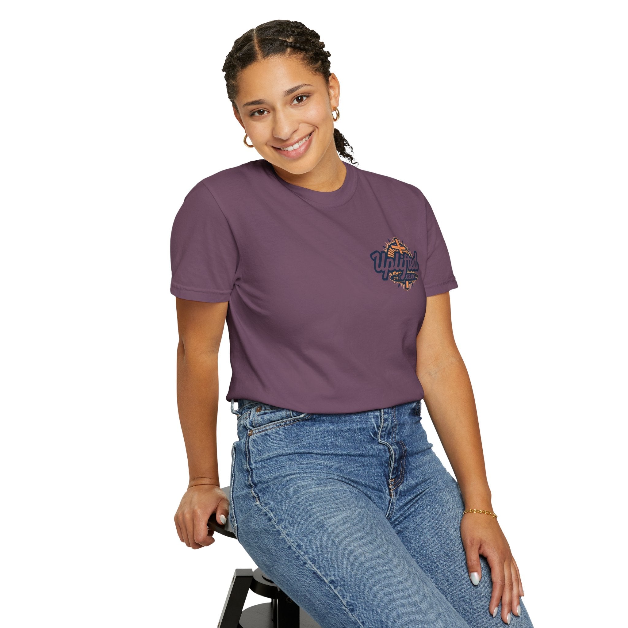 Bible Verse Unisex Garment-Dyed T-shirt -  Philippians 4 : 13 Printify