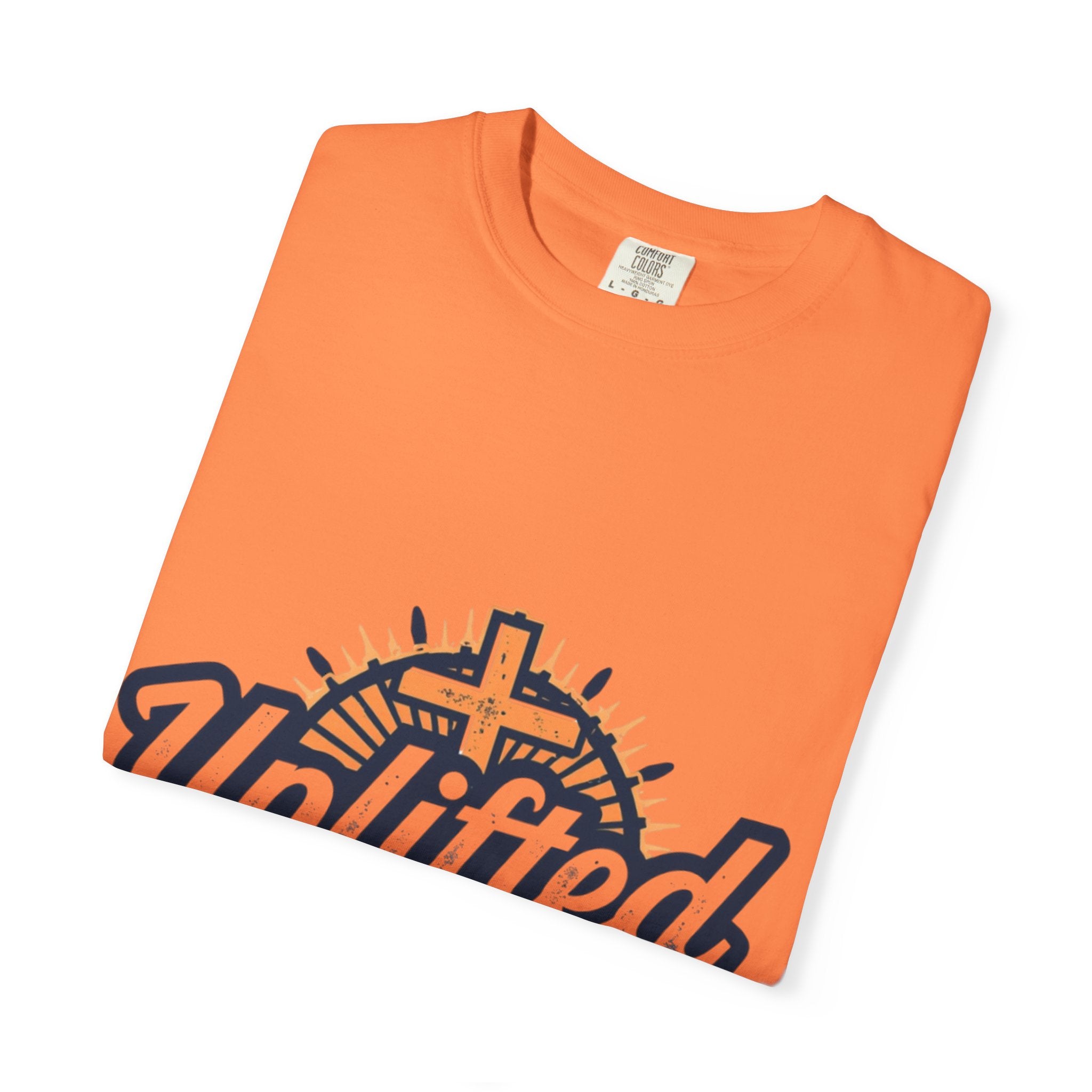 Uplifted Gear Christian T-Shirt – Bold Logo Faith Tee for Inspired Living Printify